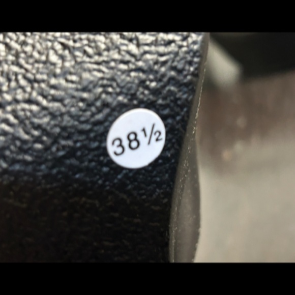 Free People Gwen Mary Jane Leather Platform Heels Shoes Black Size US 8/EU 38.5 - Picture 14 of 16